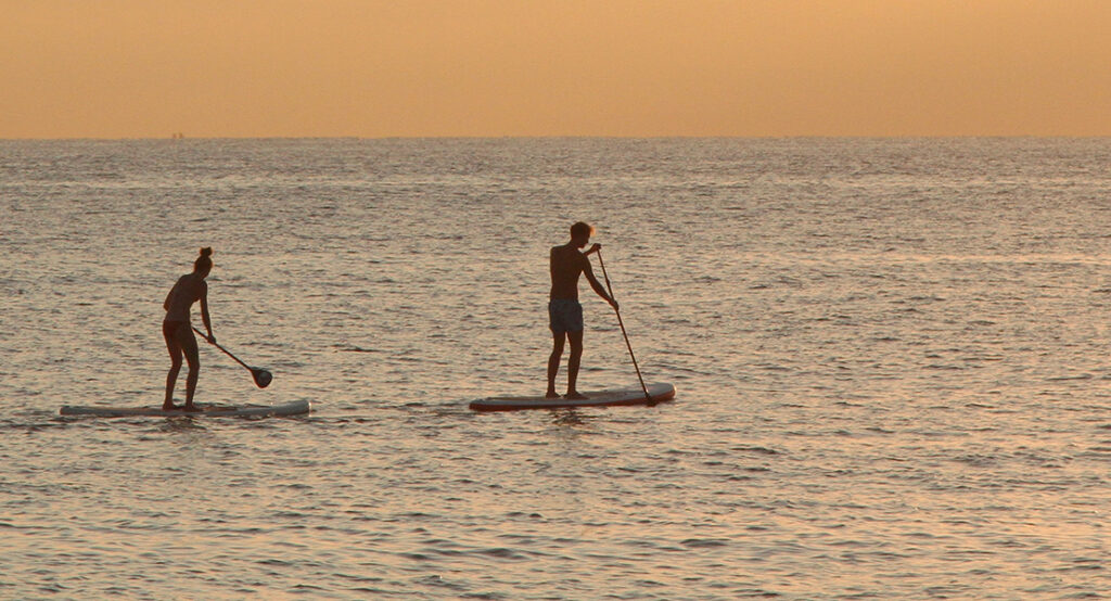 Deportes de agua: paddle surf