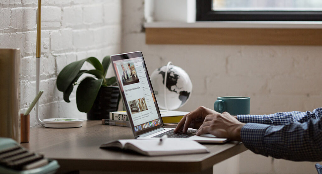 Espacio de trabajo en casa