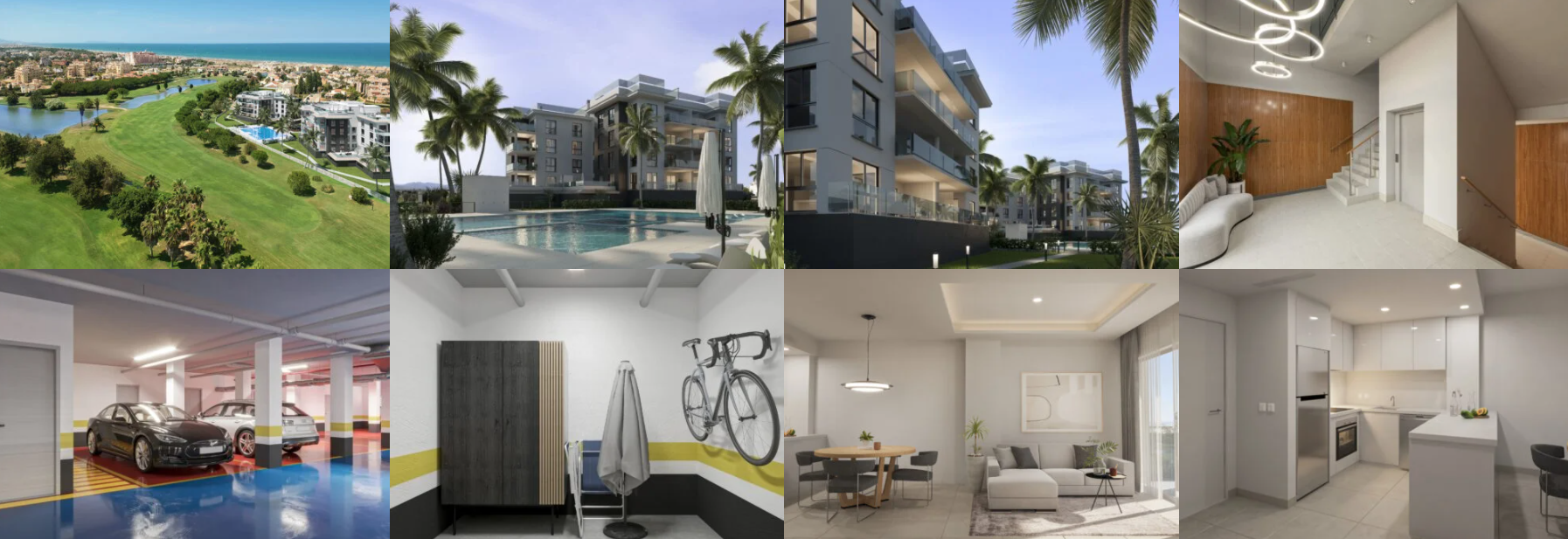 Apartamentos en la Costa Blanca