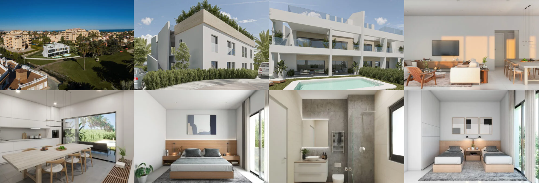 Apartamentos en la Costa Blanca