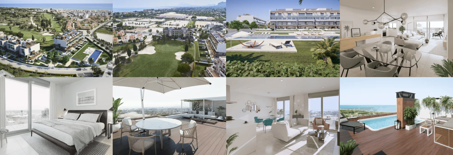 Apartamentos en la Costa Blanca