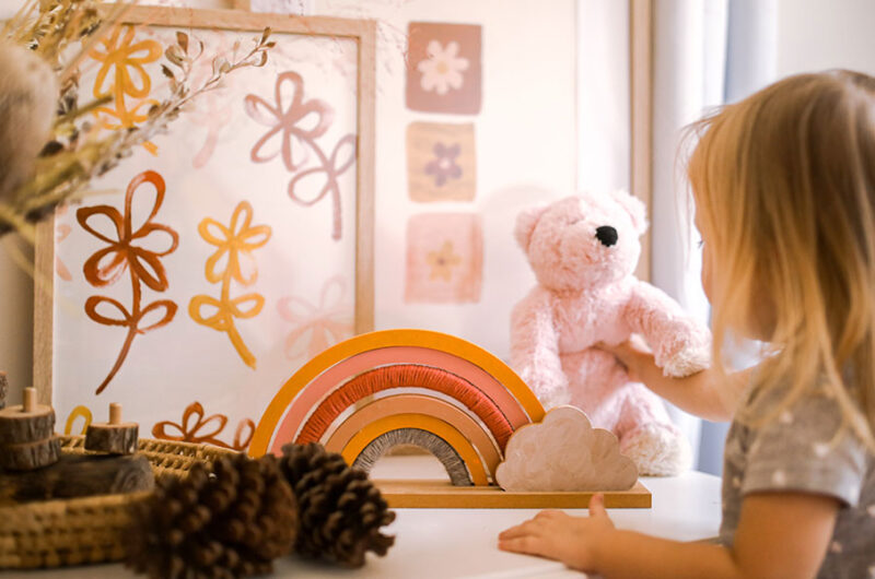 Habitación niños ordenada
