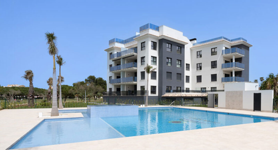 Residencial con piscina Hoyo 17